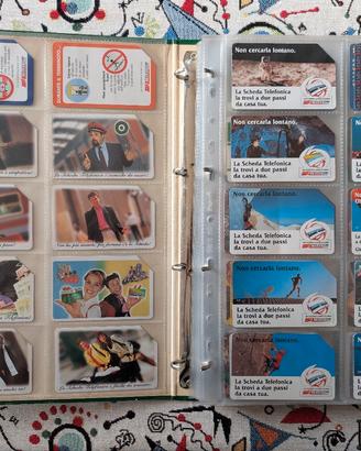 Collezione di 220 schede telefoniche: Italia&Mondo