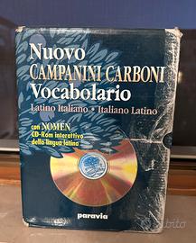 Vocabolario latino-italiano / italiano -Latino