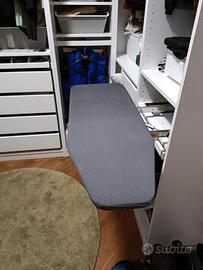 Asse da stiro pieghevole per armadio/cabina