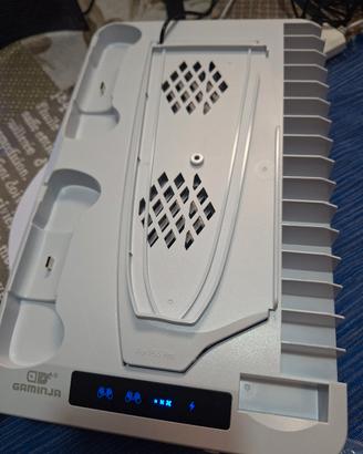 Stazione Ricarica Gaminja per PS5,Slim e Pro