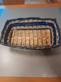 Cesto/portafrutta in vimini