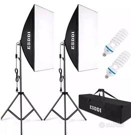 2x Luci Studio Softbox ESDDI
