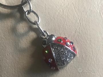 Portachiavi a forma di coccinella