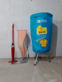 Asciugavestiti / Scopa elettrica Vileda/ Lampada