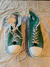 scarpe verdi Converse All Star taglia 52,5 (US18 )