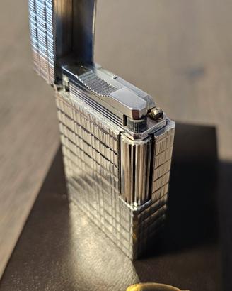 Accendino Dupont ligne 2, placcato argento