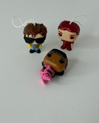 3 personaggi Stranger Things portachiavi Kinder