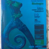 Libro Biologia Cellula, corpo umano, evoluzione 