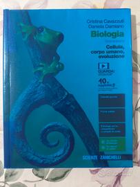 Libro Biologia Cellula, corpo umano, evoluzione 