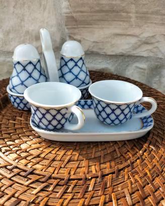 Set porcellana russa Fabbrica Imperiale Lomosonov