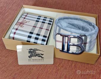 Cintura e Portafoglio Burberry