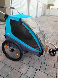 thule carrettino rimorchio bici 