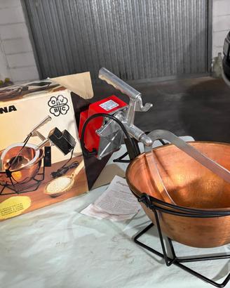 Paiolo con motore vintage