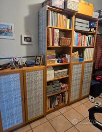 libreria Billy ikea faggio 4 pezzi