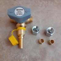VALVOLA GAS TRUMA AKV8 A T 8MM + INNESTO RAPIDO