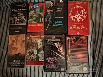 8 VHS FILMS FAMOSI