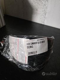 visiera black silver per casco Airoh commander 