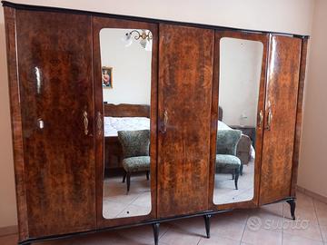 Camera da letto completa in radica