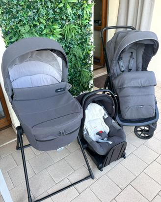 Inglesina Aptica XT – Trio completo – Grigio fumo