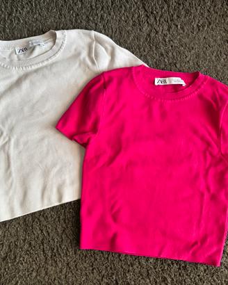 T-shirts aderenti zara