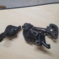 Cambio Shimano SLX 12v sgs (51t) e manettino