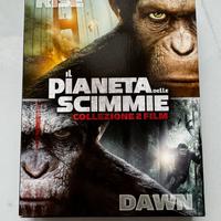 Cofanetto Il Pianeta delle Scimmie 2 bluray
