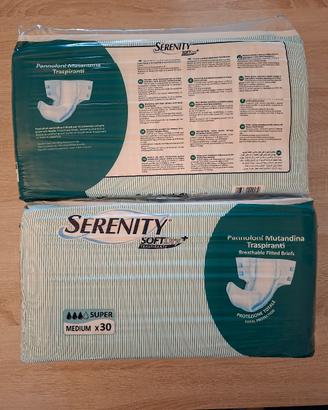 Pannoloni mutandina Serenity SoftDry+ Super MEDIUM