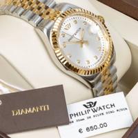 Philip Watch Caribe Urban Date 35 mm Nuovo