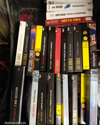 Lee Child , Deaver, Patterson e altri autori 