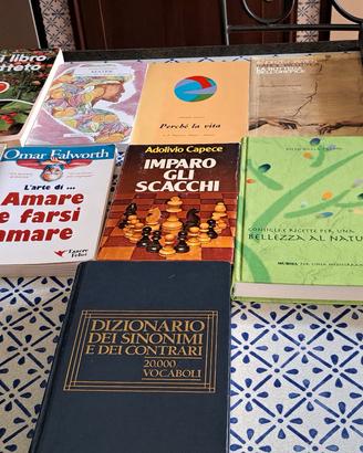 Libri su scacchi, proverbi, sinonimi, religiosi