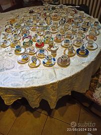 COLLEZIONE COMPLETA DI 80 TAZZINE IN MINIATURA