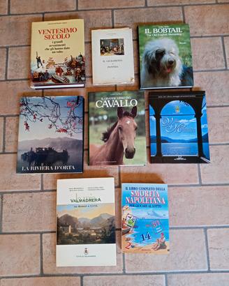Stock di 8 libri 