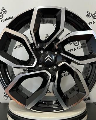 CERCHI IN LEGA Citroen C2 C3 C4 C5 DS3 DS4 DS5 16