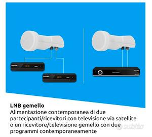 LNB universale TWIN