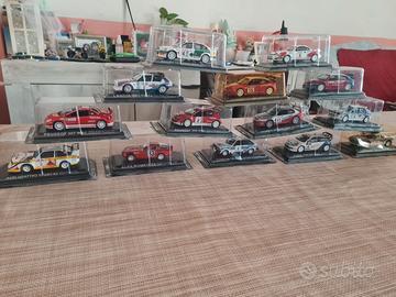 Auto da Rally WRC - 17 modellini