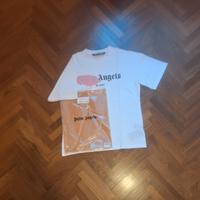T-Shirt PALM ANGELS "Miami" Spray Logo 