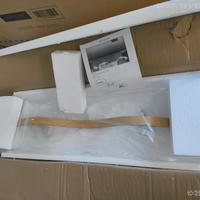 Lampadario LED a onda – Luce Naturale 120 cm