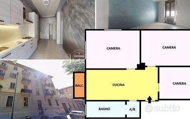 AMPIO QUADRILOCALE RISTRUTTURATO CON CANTINA!