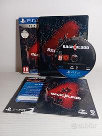 back 4 blood edition speciale steelbook ps4 