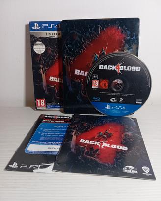 back 4 blood edition speciale steelbook ps4 