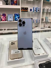 iPhone 13promax nero/azzurro 128GB