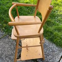 Seggiolone legno