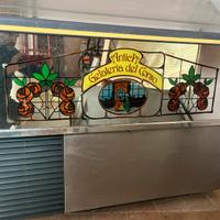 Banco vetrina refrigerante per gelati