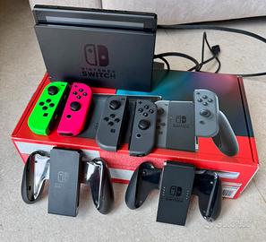 Nintendo Switch new neon gray