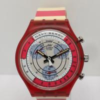 Swatch modello navy berry