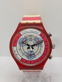 Swatch modello navy berry