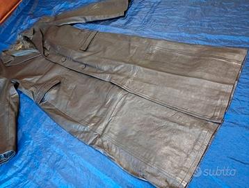 Trench Lungo Spolverino Pelle di Agnello