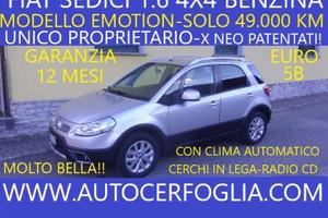 FIAT Sedici 1.6 16v Emotion 4x4 120cv-SOLO 49.00