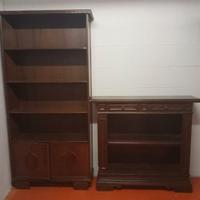 2 Librerie e 2 Sedie Anni 60