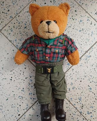 Orsetto peluche Alpino da collezione